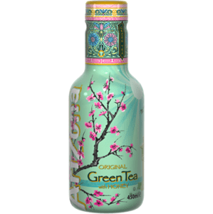 AriZona Green Tea with honey 450 ml PET