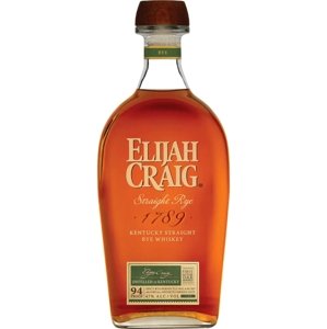 Elijah Craig Straight Rye Whiskey 47% 0,7l (čistá fľaša)