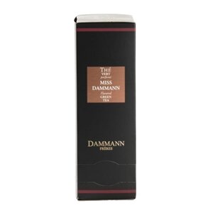 Dammann Fréres Miss Dammann - zelený čaj, ochutený, 24 x 2 g.