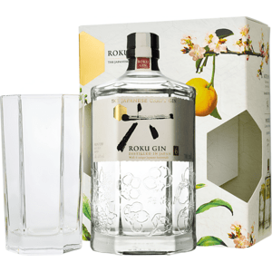 Roku Japanese Craft Gin + 1 pohár 43% 0,7l