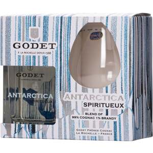 Godet Antarctica + 1 pohár 40% 0,5l
