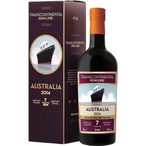 Transcontinental Rum Line Australia 2014 48% 0,7 l (kartón)