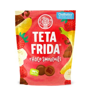 Teta Frida Choco Smoothies Strawberry & Banana in Milk Chocolate 40g