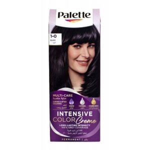 Schwarzkopf Palette Intensive Color Creme farba na vlasy 50ml 1-0 (N1) Čierna