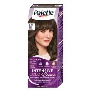 Schwarzkopf Palette Intensive Color Creme farba na vlasy 50ml 5-0 (N4) Svetlohnedá