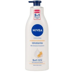 Nivea Idratante Arancio&Avocado telové mlieko s dávkovačom 500ml