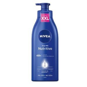 Nivea XXL Nutritivo telové mlieko s dávkovačom 625ml