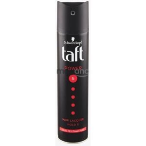 Taft Power strong lak na vlasy s mega fixáciou stupeň 5 250 ml