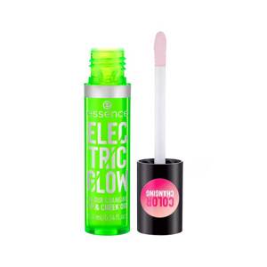 Essence Electric Glow olej na pery a líca 4,4 ml