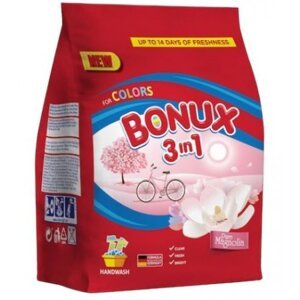 Bonux Pure Magnolia prací prášok na ručné pranie 400g na 8 praní
