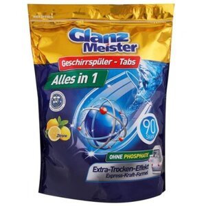 Glanz Meister Lemon tablety do umývačky riadu 90ks