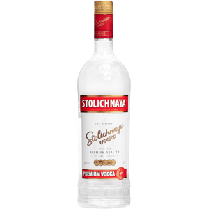Stolichnaya 40% 1 l (čistá fľaša)