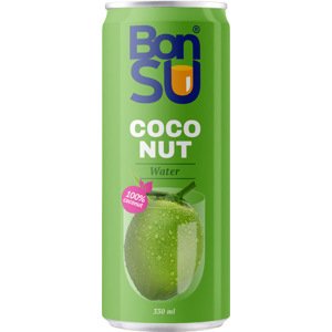 BonSU BonSU® - 100% kokosová voda 12x330 ml