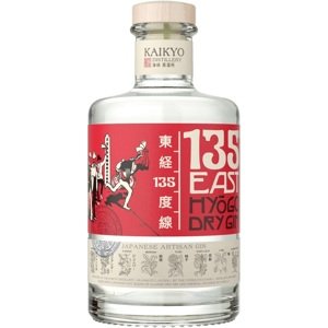135 East Hyogo Dry Gin 42% 0,7 l (čistá fľaša)