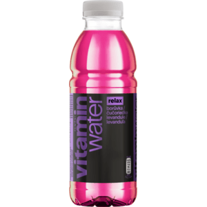 Vitamin Water Relax čučoriedka levanduľa 500 ml
