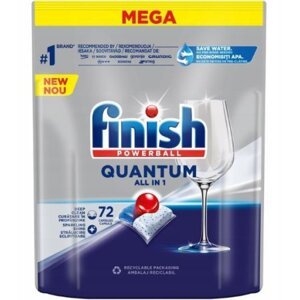 Finish Quantum All in 1 Regular tablety do umývačky 72ks