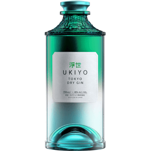 Ukiyo Japanese Tokyo Dry Gin 40% 0,7l