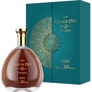 Ron Cueva 1501 Panama Sistema 30 Solera 40% 0,7 l (kartón)