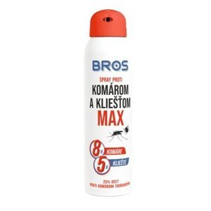 Bros Max spray proti komárom a kliešťom 90 ml