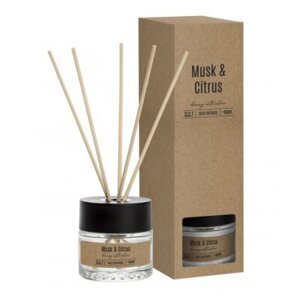 Bispol Musk and Citrus Diffuser vonné tyčinky 50 ml