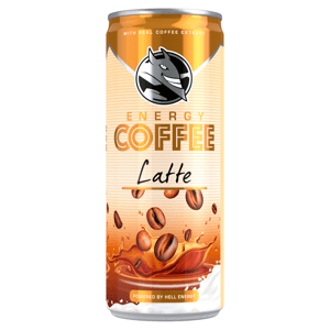 HELL Energy Coffee Latte 250 ml, plech
