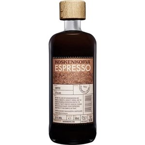 Koskenkorva Espresso 21%, 0,5 l (čistá fľaša)