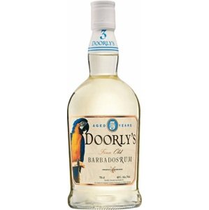 Doorly's White Rum 40% 0,7 l (čistá fľaša)