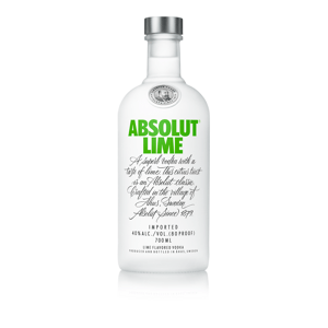 Absolut Lime 40% 0,7 l (čistá fľaša)