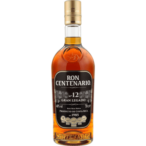 Ron Centenario Gran Legado 12y 40% 0,7 l (čistá fľaša)