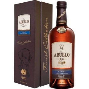Abuelo XV Tawny Port Cask Finish 40% 0,7 l (kazeta)