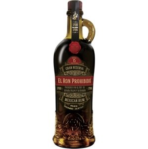 El Ron Prohibido Solera 15y 40% 0,7 l (čistá fľaša)