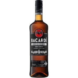 Bacardi Carta Negra 37,5% 1 l (čistá fľaša)