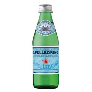 San Pellegrino Minerálna voda, sýtená, 0.25l x 6 Sklo
