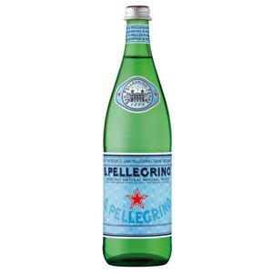 San Pellegrino Minerálna voda, sýtená, 0.75l Sklo