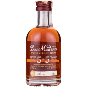 Dos Maderas PX 5+5 40% 0,05 l (čistá fľaša)