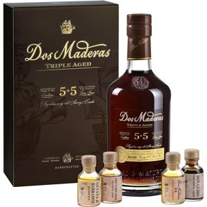 Dos Maderas PX Rum Tasting 5y + 5y 39,93% 0,744 l (Set)