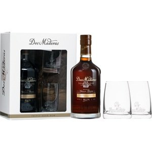 Dos Maderas Seleccion 42% 0,7 l (dárčekové balenie 2 poháre)
