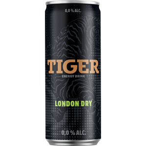 TIGER London Dry energetický nápoj 250 ml
