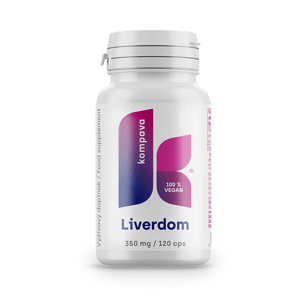 Kompava Liverdom  350 mg/120 kps