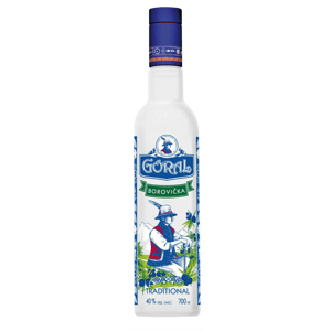 Goral Borovička Traditional 40% 0,7 l (čistá fľaša)