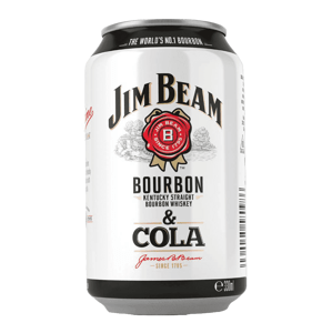 Jim Beam & Cola 0,33l 4.5% Plech x6