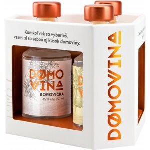 DOMOVINA 46% 3 x 0,05 l (dárčekové balenie)