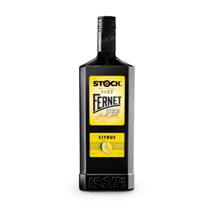 Fernet Stock Citrus 27% 1 l (čistá fľaša)