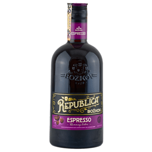 Božkov Republica Espresso 33% 0,7 l (čistá fľaša)