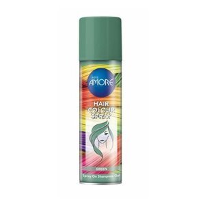 Amore farebný lak na vlasy - zelený 150ml