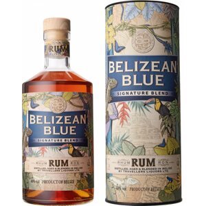 Belizean Blue Signature Blend 40% 0,7 l (kazeta)