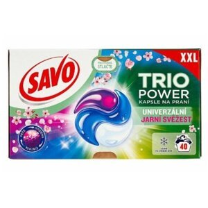 Savo Trio Power Univerzálne kapsule Jarná sviežosť 40 PD