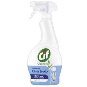 Cif Cleanboost univerzálny čistiaci sprej na okná a sklo 500 ml rozprašovač