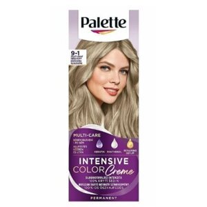 Schwarzkopf Palette Intensive Color Creme farba na vlasy 50ml 9-1 Zvlášť ľadovo striebro plavá