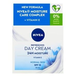 Nivea Refreshing SPF15 denný krém na normálnu pleť 50ml